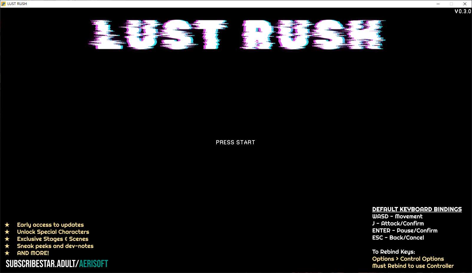 【欧美ACT/动态】Lust Rush v0.3 安卓+PC 最新测试版【更新/1G】